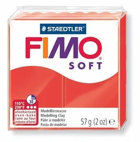 FIMO® soft 8020 56g czerwony